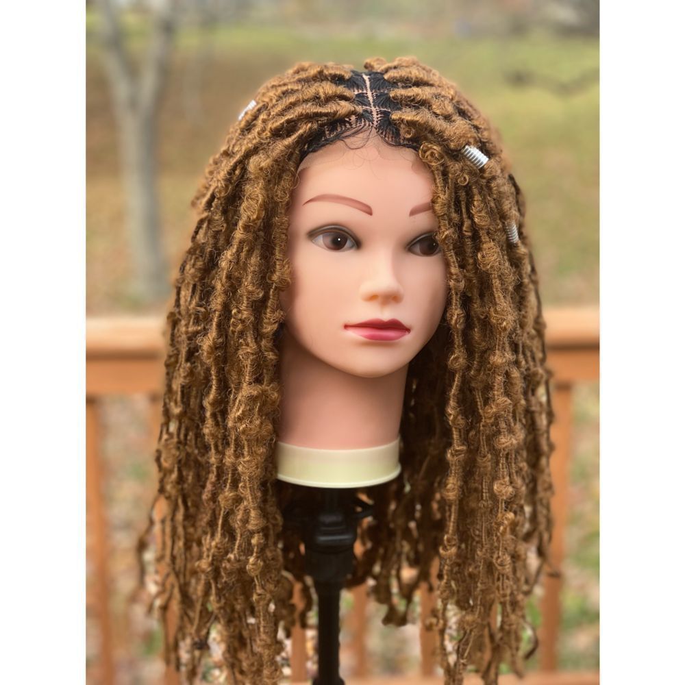Stand out in this braids locs wigs